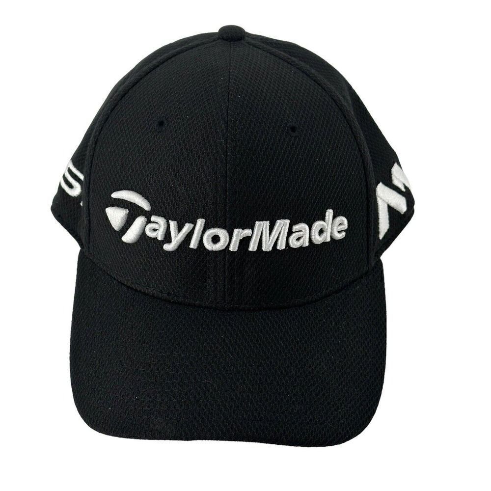 Taylormade Hat New Era 39 Thirty Fitted Small Medium Black PSi Golf Cap M1 Hat
